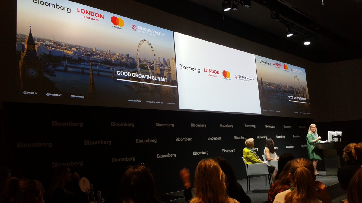 Still buzzing from this morning amazing talks <a href="/Bloomberg/">Bloomberg</a> discussing Impact, Inclusion and Diversity with some exceptional women entrepreneurs. #GGS2018 <a href="/LDNTechWeek/">London Tech Week</a> <a href="/MayorofLondon/">Mayor of London, Sadiq Khan</a> <a href="/L_Pbusiness/">London & Partners</a> <a href="/Mastercard/">Mastercard</a> <a href="/TechAtBloomberg/">Tech At Bloomberg</a> <a href="/SVC2UK/">SVC2UK</a> <a href="/janetcoyle2/">Janet Coyle CBE</a> <a href="/scoutu/">Sherry Coutu CBE</a> #LTW #BehindEveryGreatCity
