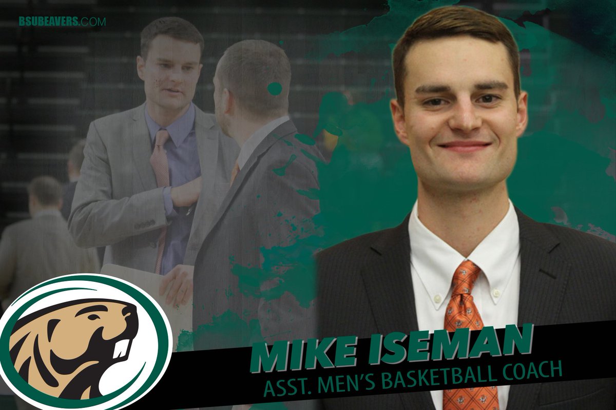 BSUBeaversMBB's tweet image. Michael Iseman selected as #BeaverTerritory assistant coach

#ChompChomp

RELEASE: bit.ly/2Mo27v4