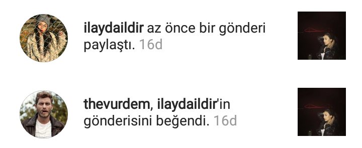 Paşam o kadar hızlısınki İlayda paylaşmadan beğenmişsin...
#ErenVurdem #İlaydaIldır #NazAt #Erİl #Söz