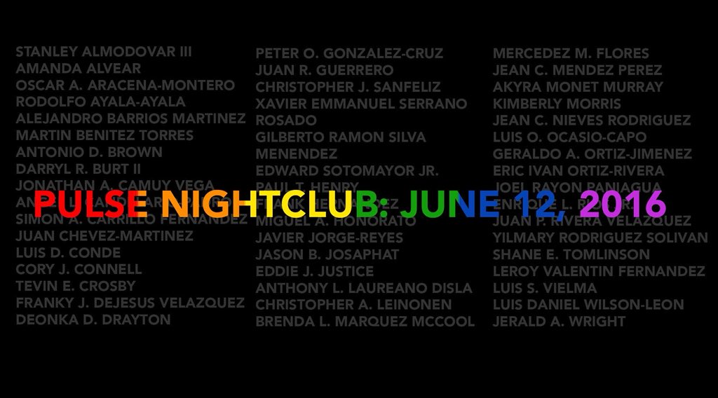 2018Countdown's tweet image. 147 days until #ElectionDay2018. #RememberPulse. 2 yrs ago 49 people were killed and 53 wounded in a terrorist attack at a gay nightclub in Orlando.  It is the 2nd worst mass shooting in American history. #NeverAgain