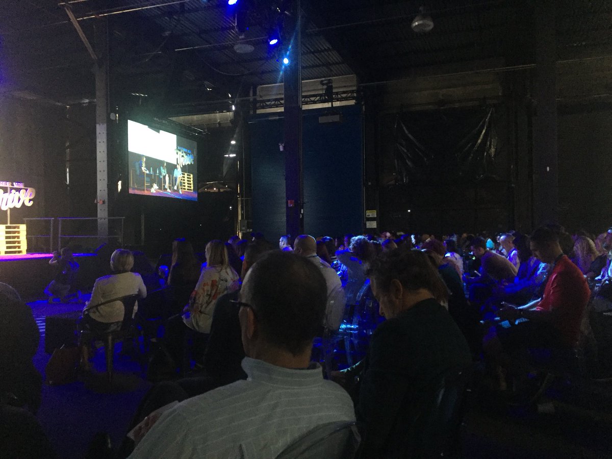Community building working for all the folks in the room! #Collaborative18