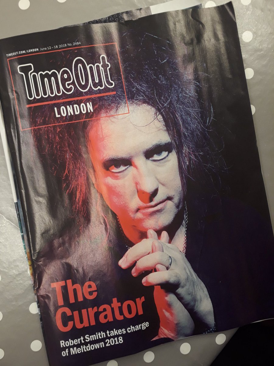 Beket_Aten's tweet photo. When I grow up I want to be @robertsmith @thecure @TimeOutLondon #curationism #meltdown2018 https://t.co/WM4iVydtro