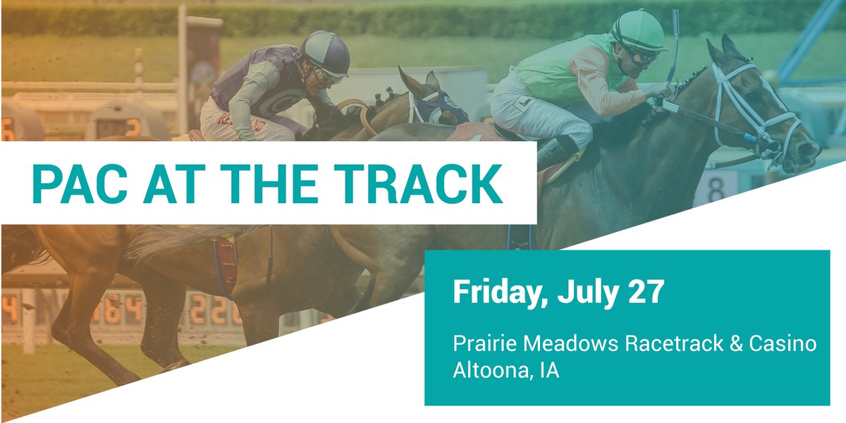 Test your luck at MBI's PAC at the Track event! Join construction colleagues in the <a href="/PrairieMeadows/">Prairie Meadows</a> air-conditioned Pavilion for a night of food, cocktails, &amp; fun while supporting the MBI-PAC. $250 covers you &amp; a guest! *LIMITED SPACE - REGISTER TODAY* goo.gl/forms/wKlwj6OZ…
