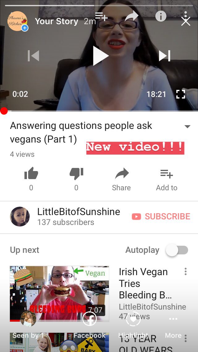 youtu.be/T1PVyzPjI08 New video! #Vegan #irishvegan #vegangirl #veganyoutuber #youtube