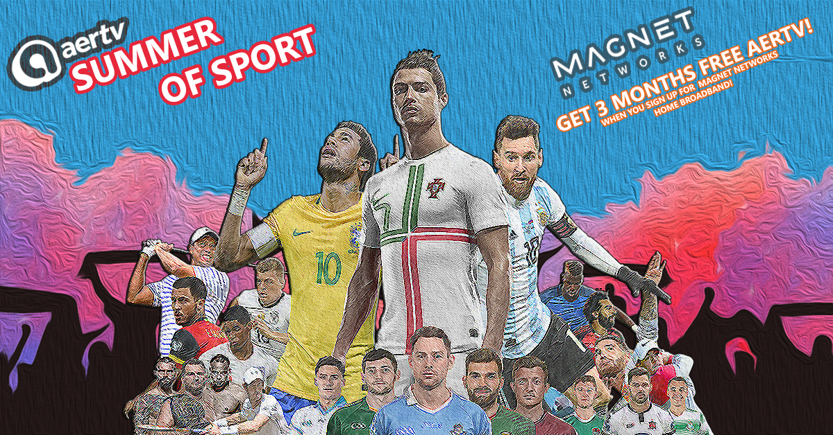 aertv's tweet photo. Get 3m #FREE #AerTV when you sign up for @MagnetNetworks #home #broadband, with packages from €15 per month &amp; FREE AerTV for 3 months! Don't miss a minute of EVERY game of the #WorldCup&amp; more this summer, watch it happen anywhere, live! #livesport #IPTV https://t.co/M5hcA2xgav https://t.co/q7PIhO9L0w