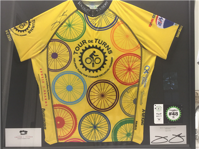 TourDeTurns's tweet photo. For all @JimmieJohnson @NASCAR &amp; biking fans out there, Jimmie has graciously autographed his 2017 @tourdeturns jersey as a raffle item to benefit Tour de Turns' charity @loavesfishesnc!  To bid:  https://t.co/mcKzqxpkzu @TeamJJF #fighthunger https://t.co/nDzprJjyPw