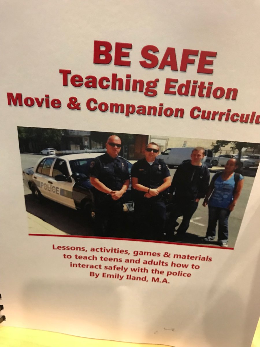 Great workshop!  Teach students with disabilities to be safe. ⁦<a href="/BeSafeTheMovie/">Be Safe The Movie</a>⁩