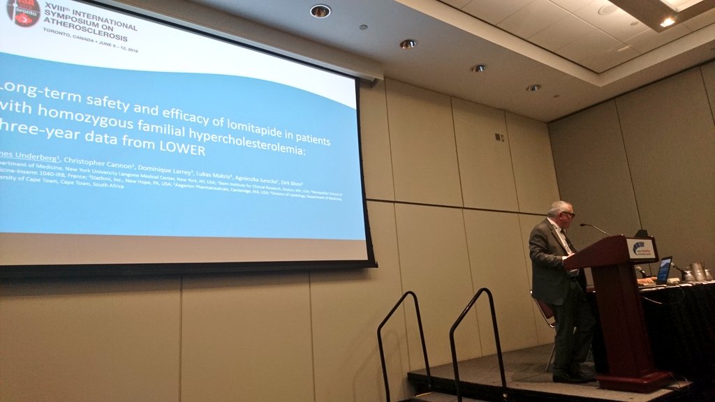 Sanne V N W Ssen Late Breaking Trial Registery For Lomitapide Lower Presented By Lipiddoc Incidence Of Ae Appears Low And Efficacy Of Ldl Lowering Is Maintained In Follow Up Isa18 Toronto Isa18