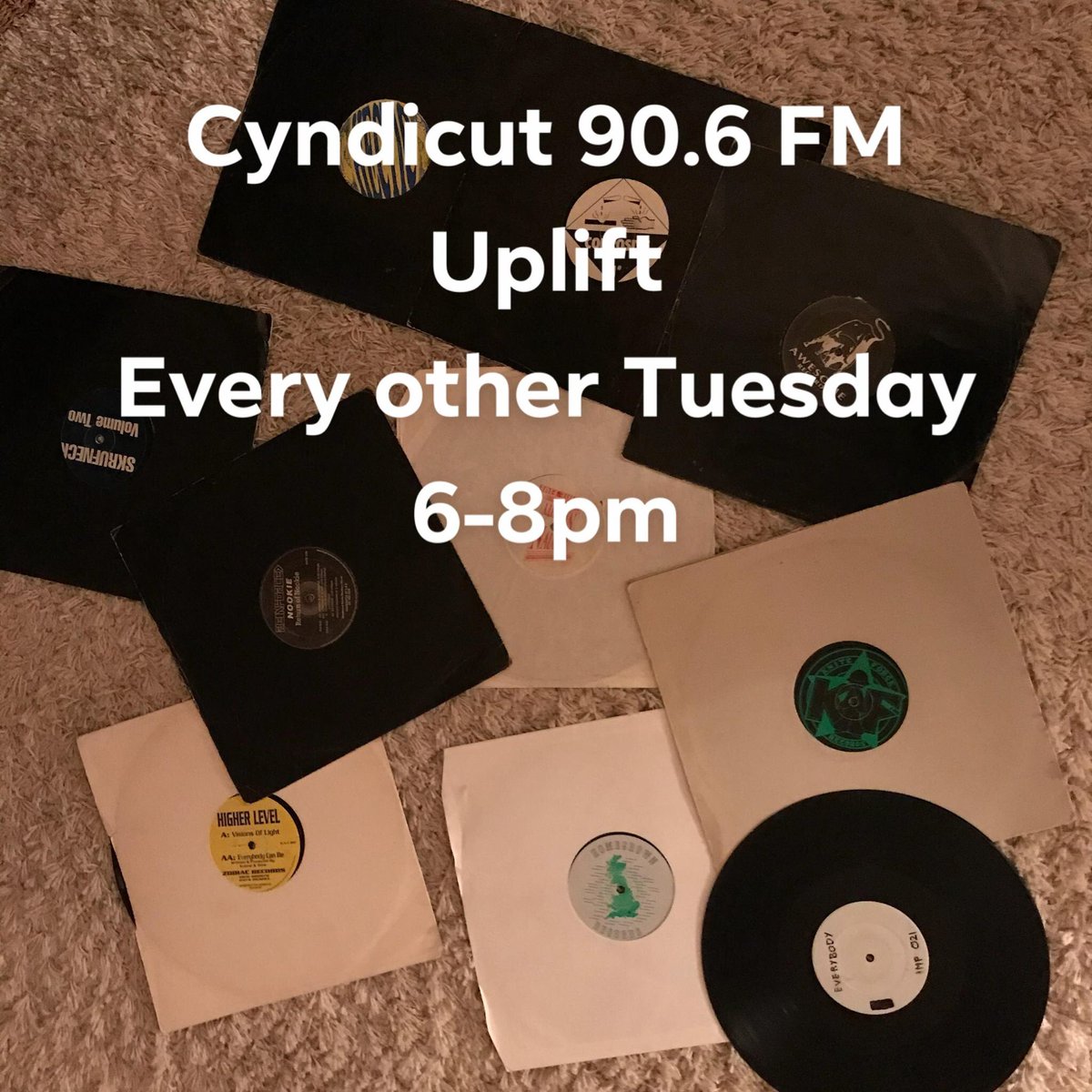 SteveUplift's tweet image. Playing a 93 Old Skool selection this evening 6-8pm on Cyndicut 90.6!

cyndicut.com

Also on TuneIn: tun.in/seJXp