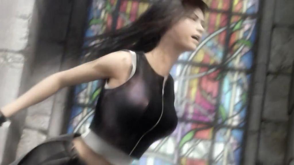 dualhound's tweet photo. ⌜♱⌟﹕... Can I just point out that Tifa's nips show through her clothes after Loz hit her with Dual Hound?

Either the shock was that intense or someone's a masochist– goodbye. https://t.co/gUN1CXEgBE
