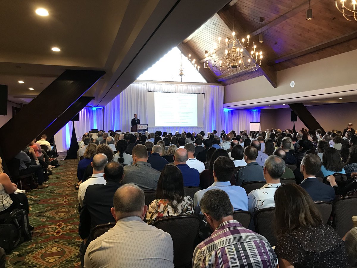 Standing room only this morning as <a href="/Nationwide/">Nationwide</a> #CDO Jim Tyo kicks off the first Keynote at #DGIQ San Diego 2018
