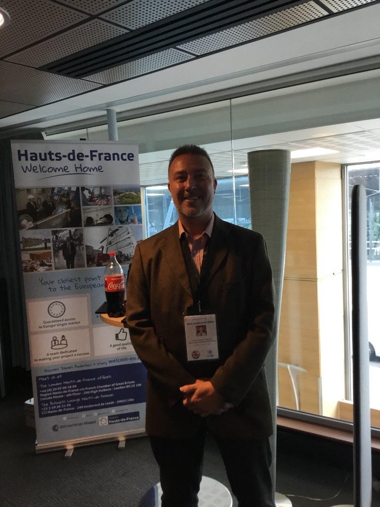 mark3deal's tweet photo. Great hospitality and a ‘can-do’ spirit from our friends in Lille CCI. Fantastic. Merci beaucoup. Just been offered a ticket to London but driving back via Calais @Calaistourisme ! @hautsdefrance @xavierbertrand @kentcreativeart @AcaciaIdeas @vanillaweb #cciinthdf @Deal_Town https://t.co/uozA6o7WtU