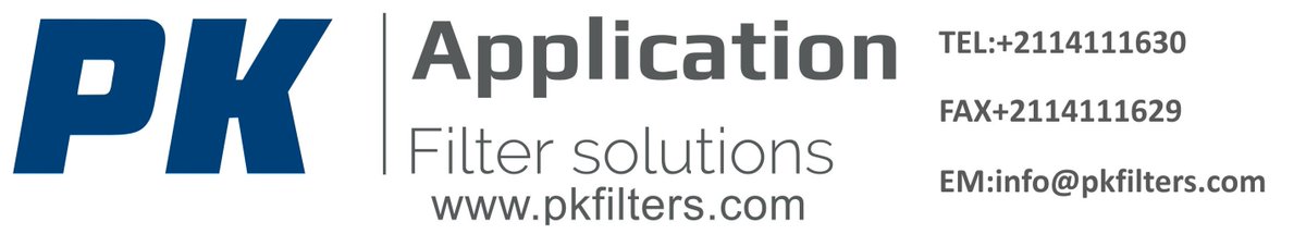 PkApplication's tweet image. Η PK APPLICATION μπορεί να εξασφαλίσει τον σχεδιασμό  και την εφαρμογή λύσεων στον τομέα του φιλτραρίσματος με μια μεγάλη  γκάμα εφαρμογών και εξειδικεύεται στο φιλτράρισμα του αέρα ,των υγρών  και των αέριων ,στην επεξεργασία πεπιεσμένου και περιβαλλοντικού αέρα