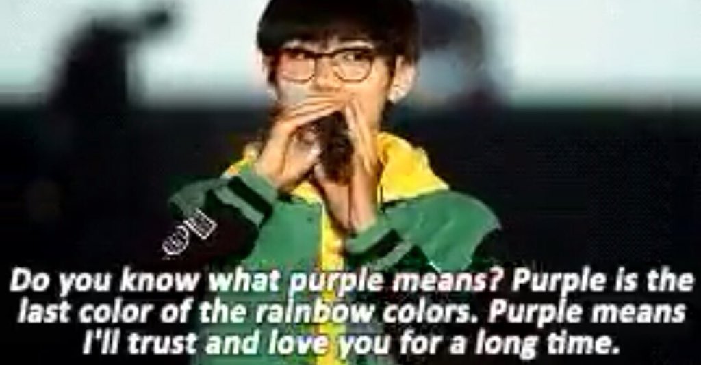 sceneryfortae's tweet photo. Taehyung really gave a whole new meaning to the word purple. Not only Naver officially registered “I purple you” but now even the executive director of Unicef used it as message of love and trust. This is so beautiful, i’m so proud of him :) @BTS_twt https://t.co/ZLD9DJOI4T