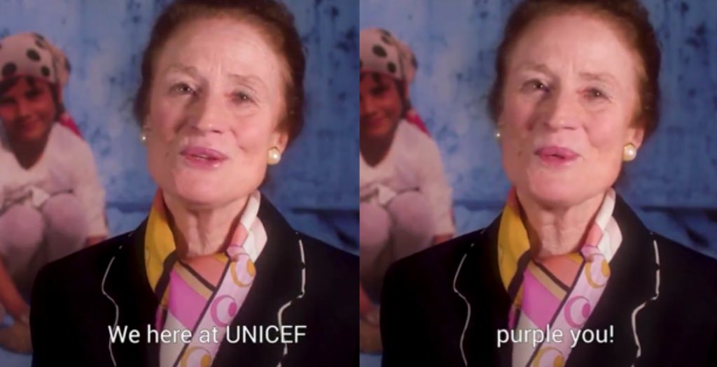 sceneryfortae's tweet photo. Taehyung really gave a whole new meaning to the word purple. Not only Naver officially registered “I purple you” but now even the executive director of Unicef used it as message of love and trust. This is so beautiful, i’m so proud of him :) @BTS_twt https://t.co/ZLD9DJOI4T