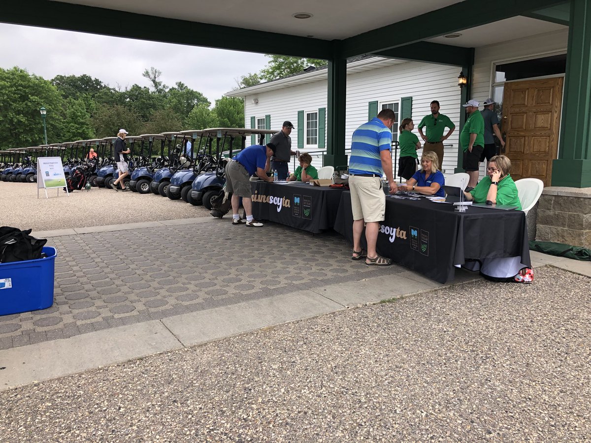 MNSoyGrowers's tweet photo. Registration is open and golfers are ready for a fun day while supporting our legislative and policy efforts! #BiodieselOpen18 https://t.co/wZNoKjMN88