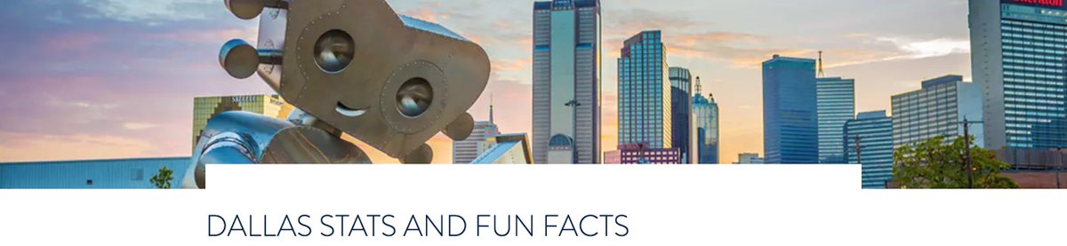 hosafhp's tweet photo. For those of you about to join us in Dallas, know a little about our city... https://t.co/X62PwhFqmq #HOSAilc2018 https://t.co/qJD264AMgJ
