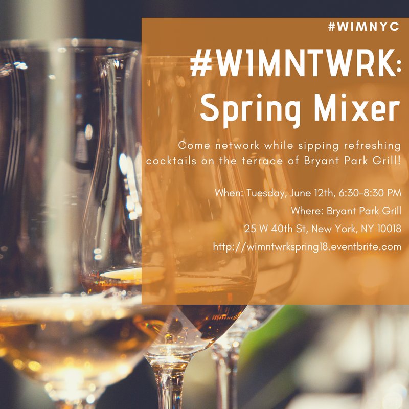 womeninmusicorg's tweet photo. Cocktails and good vibes will be served. See you at #WIMNTWRK later today! #cheers #WIMNYC https://t.co/H50VIl0AAK https://t.co/CrNiogq4U3