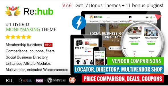 Query_answer's tweet image. Free Download REHub v7.6 – Price Comparison, Multi Vendor Store, Community Theme queryanswer.com/freethemes/fre…: Please click Here More Information