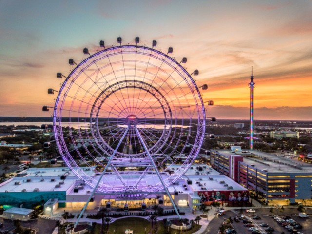 A1: <a href="/VISITFLORIDA/">VISIT FLORIDA</a> Seeing all of the ICONic Florida favorite attractions from the road, like the newly named ICON Orlando 400ft observation wheel  @iconorlando360 and the all-new <a href="/ORLStarflyer/">Orlando Starflyer</a> <a href="/VisitOrlando/">Visit Orlando ☀️</a> 
#ICONOrlando360 #FLTravelChat #LoveFL