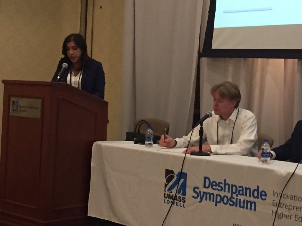 DeborahHoover's tweet photo. Serendipity. Collisions. Connections. How can ecosystems set the stage to create “collisions of value” for startups to be in right place at right time. Entrepreneurs share their collision stories. #EdSymposium @DeshpandeFdtn @UMassLowell @BDMorganFdn https://t.co/hcz2QeN96h