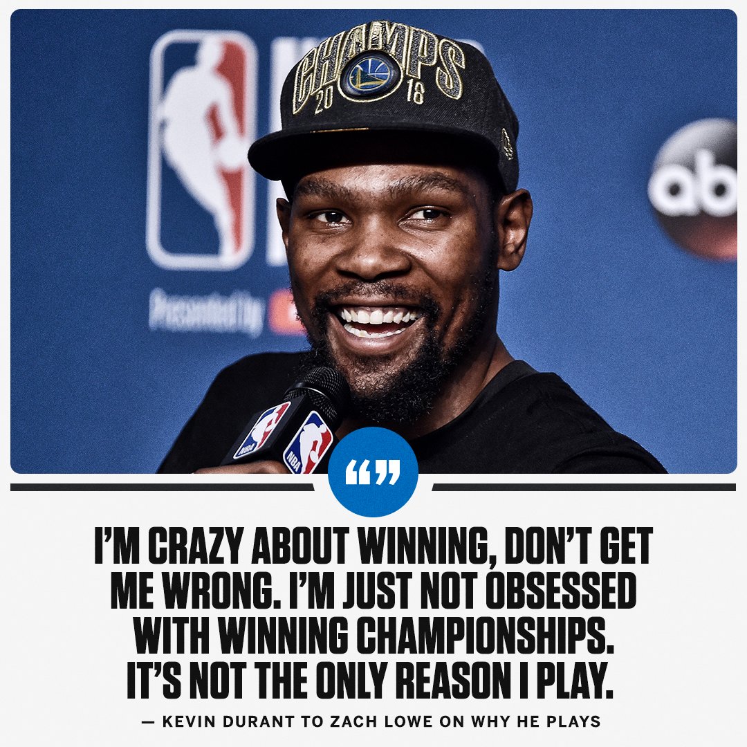 espn's tweet photo. Rings aren't KD's only priority. https://t.co/OseDMMs99h