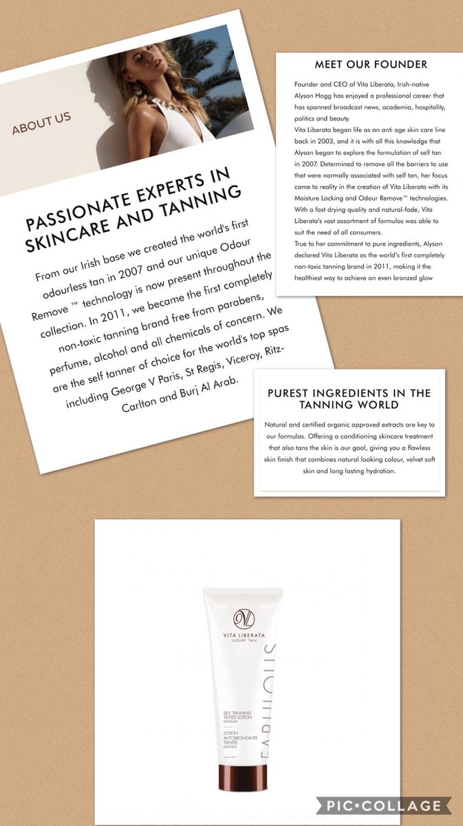 glowbeauty's tweet photo. Coming soon to GLOW #luxurytan #organic #vegan Vita Liberata #fabulous https://t.co/NsxUDVu19s