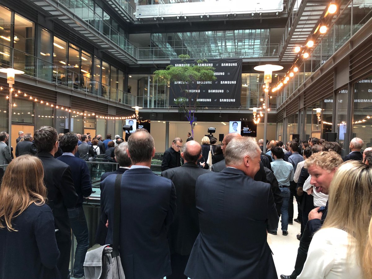 glazemakerco's tweet photo. Attending Samsung European Strategy office HQ inauguration in Paris. https://t.co/JyU7tWtxv3