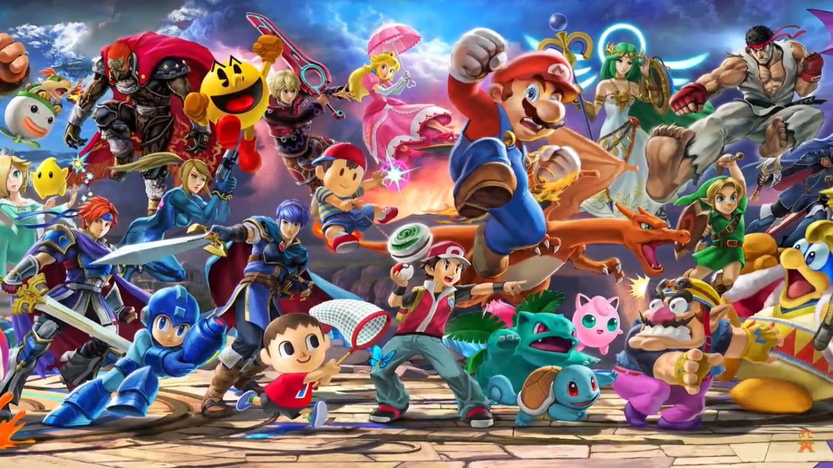 tudosisdigital's tweet photo. Infinity War se queda corto a la par de Super Smash Bros, porque ahora van a estar TODOS los personajes que han aparecido antes. ¡INCREÍBLE! #SMASHE3 #E32018 https://t.co/mNBoakJDZ8