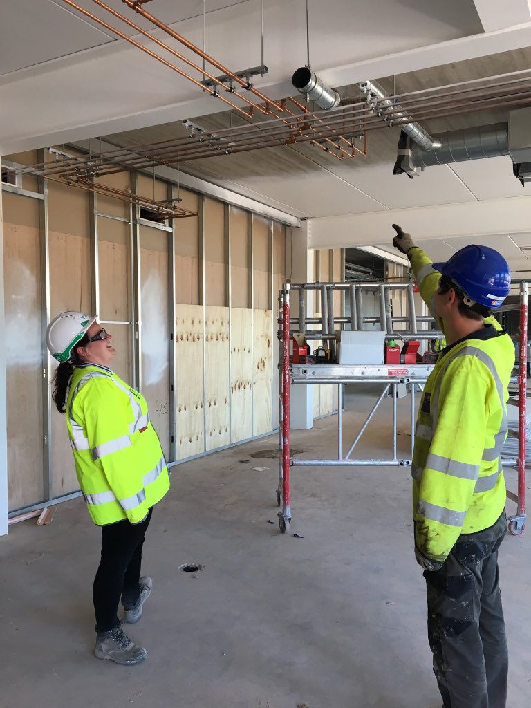 AngiEardley's tweet photo. What a pleasure to meet @Engineering_SES #PKEngineering Plumbing Apprentice Carl on site in #Cumbria last week.
He will qualify early next year. Carl was proudly showing off his handy work to me and @WatesGroup Section Mgr, Victoria.
Great work Carl! https://t.co/8bfCKkUYyW