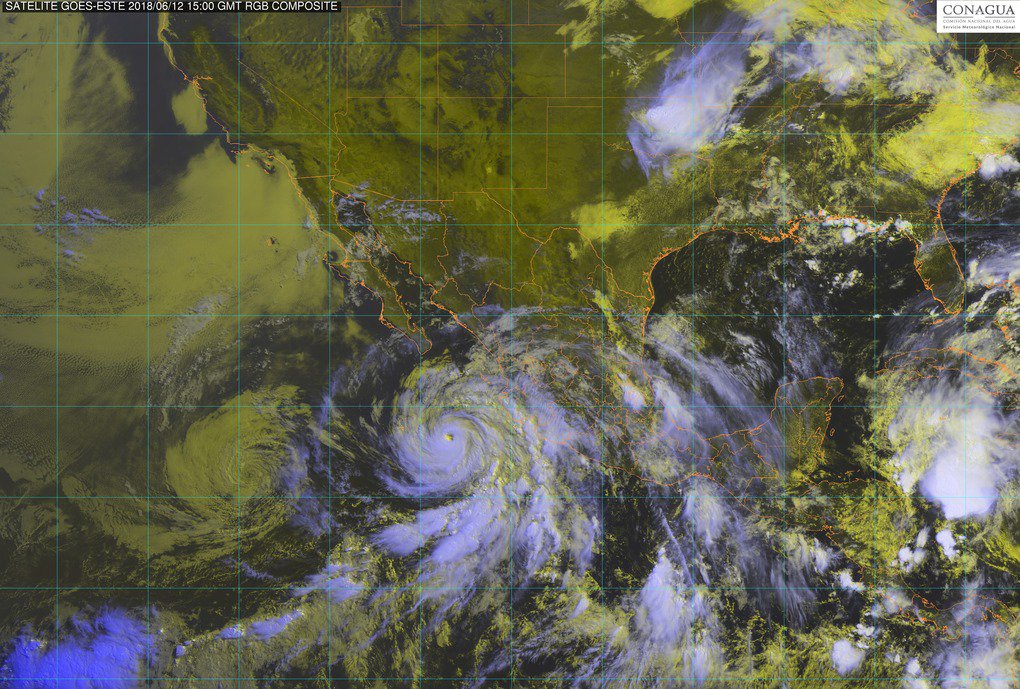 cnocafe's tweet photo. Huracán "BUD" llegó a categoría 4, según la información proporcionada por el NOAA NWS National Hurricane Center https://t.co/rdoxzX0SyA