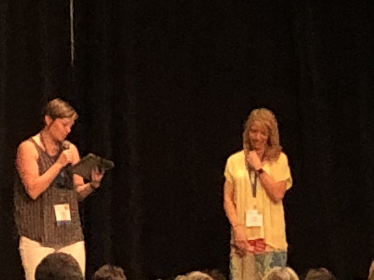 CurriculumTalk's tweet image. Today's keynote highlighted the amazing work of Heidi Ringer, principal at Skyline HS as she receives the InnEdCO "Making it Happen" award!  @SVVSD @SVVSDsupt #InnEdCO18