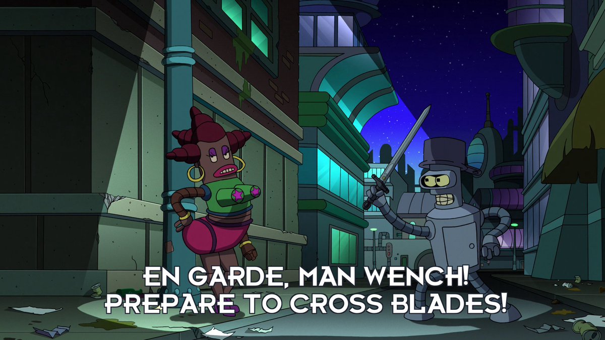 anthrlousymillennium on twitter en garde man wench prepare to