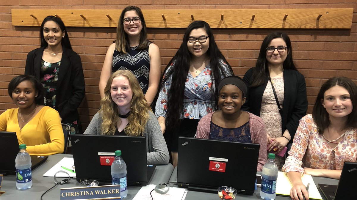 CCPS's tweet photo. Who run the world? The Student Member of the BoE, Krisha Patel, is being sworn in at today's meeting. Student liaisons from the seven CCPS high schools are being welcomed aboard, too. https://t.co/HnzPk5E33h