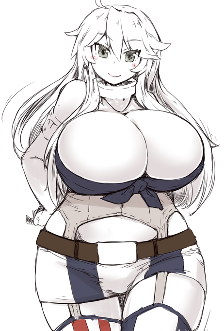 [R-18 ふたなり]アイオワ。
確認用。
https://t.co/EoAWab0ddy 