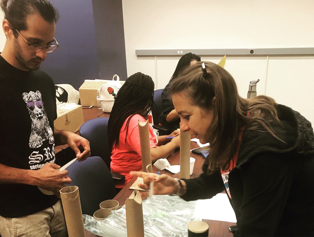 Today, The Education Effect spent the morning in Little Haiti  with teachers at the teaching institute with the College of Engineering! #FIU #STEM