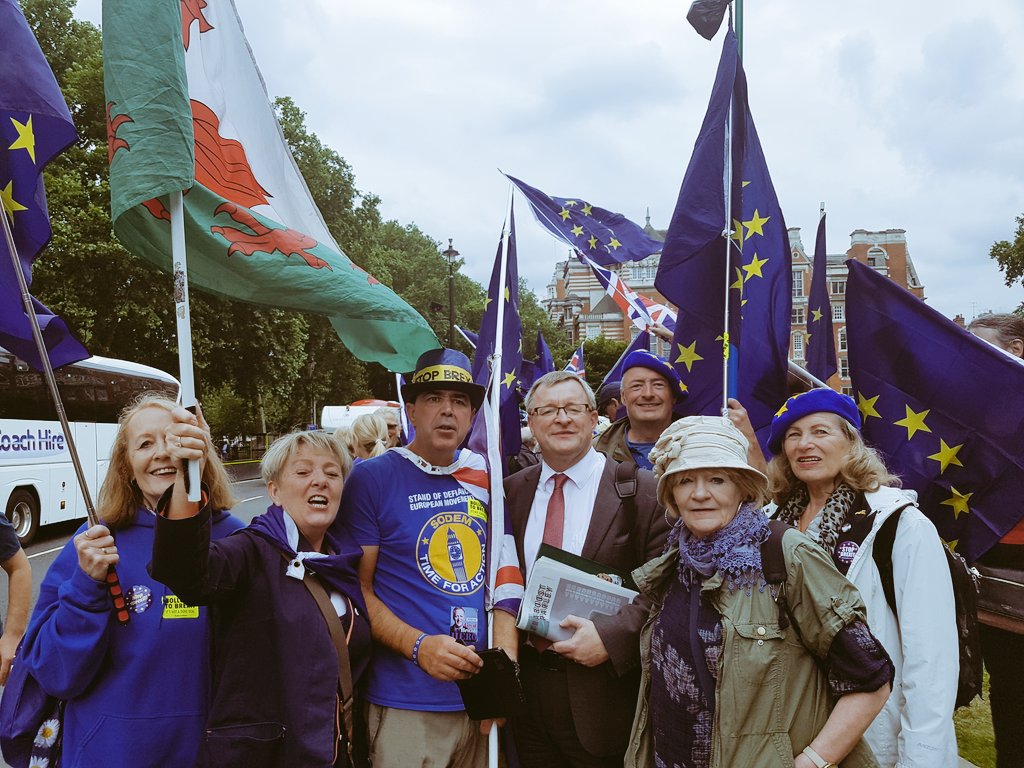 WmPowell2021's tweet photo. Great to see the determination & passion of these anti #Brexit campaigners making the case for @peoplesvote_uk in #SW1 today #Remainathon 🇪🇺 https://t.co/HL8UbaJuuT