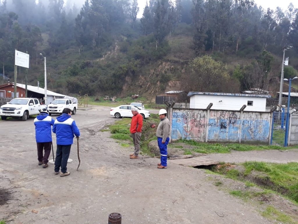 SISS_CHILE's tweet photo. Ahora! #SISSBiobio fiscaliza colectores y plantas elevadoras de aguas servidas en la Población Binimellis y 11 de Septiembre en #Coelemu https://t.co/FbMWfzFeWX