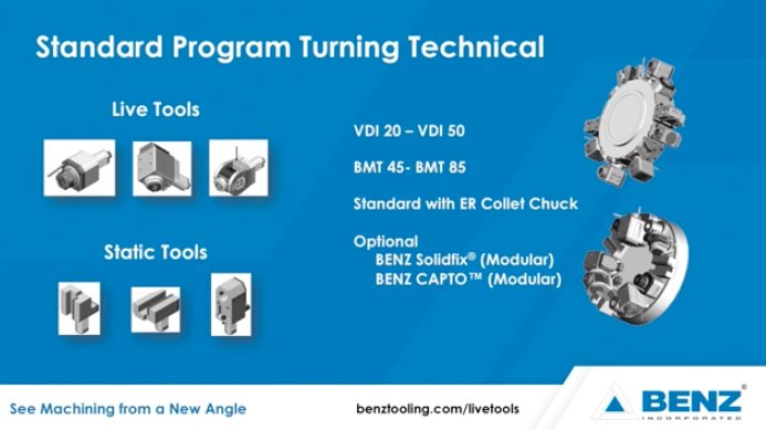 BENZtooling's tweet photo. BENZ Live Tools for CNC turning centers are compatible with all VDI and BMT connections. https://t.co/nSbomL8L9c https://t.co/XJsPAqU6hl