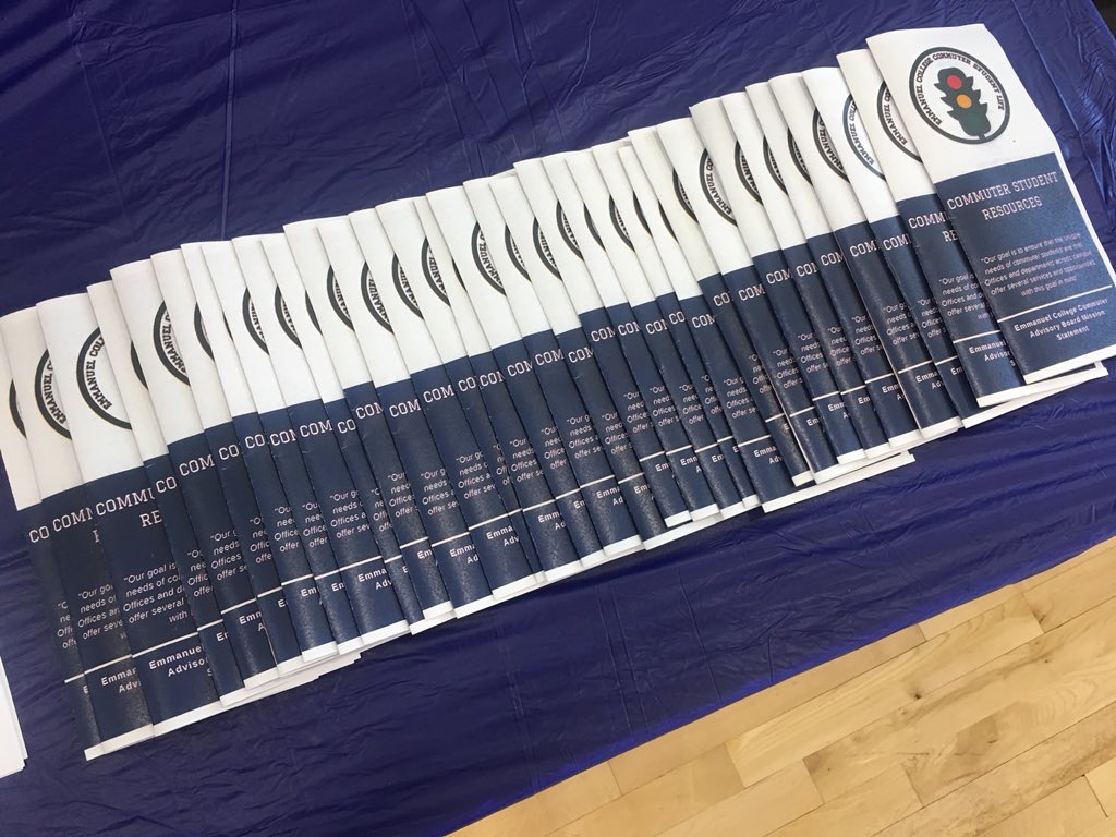 ECCommute's tweet image. Come meet Gaundelina at the Commuter Advsiory Board Table!