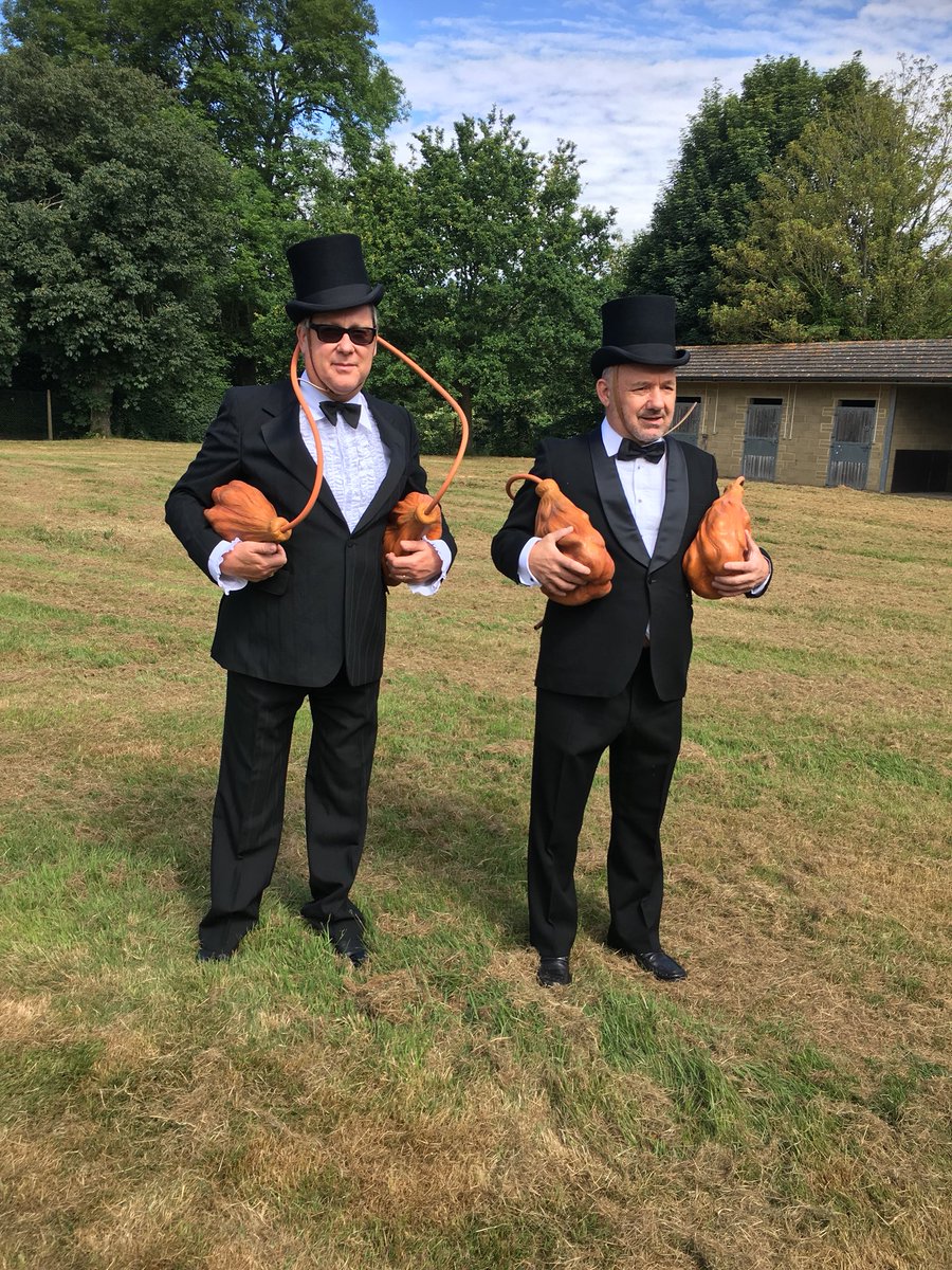 JamesMoir10's tweet photo. Vic and Bob in the Two gentlemen of Corona opera in Milan https://t.co/kLmhWeny0O