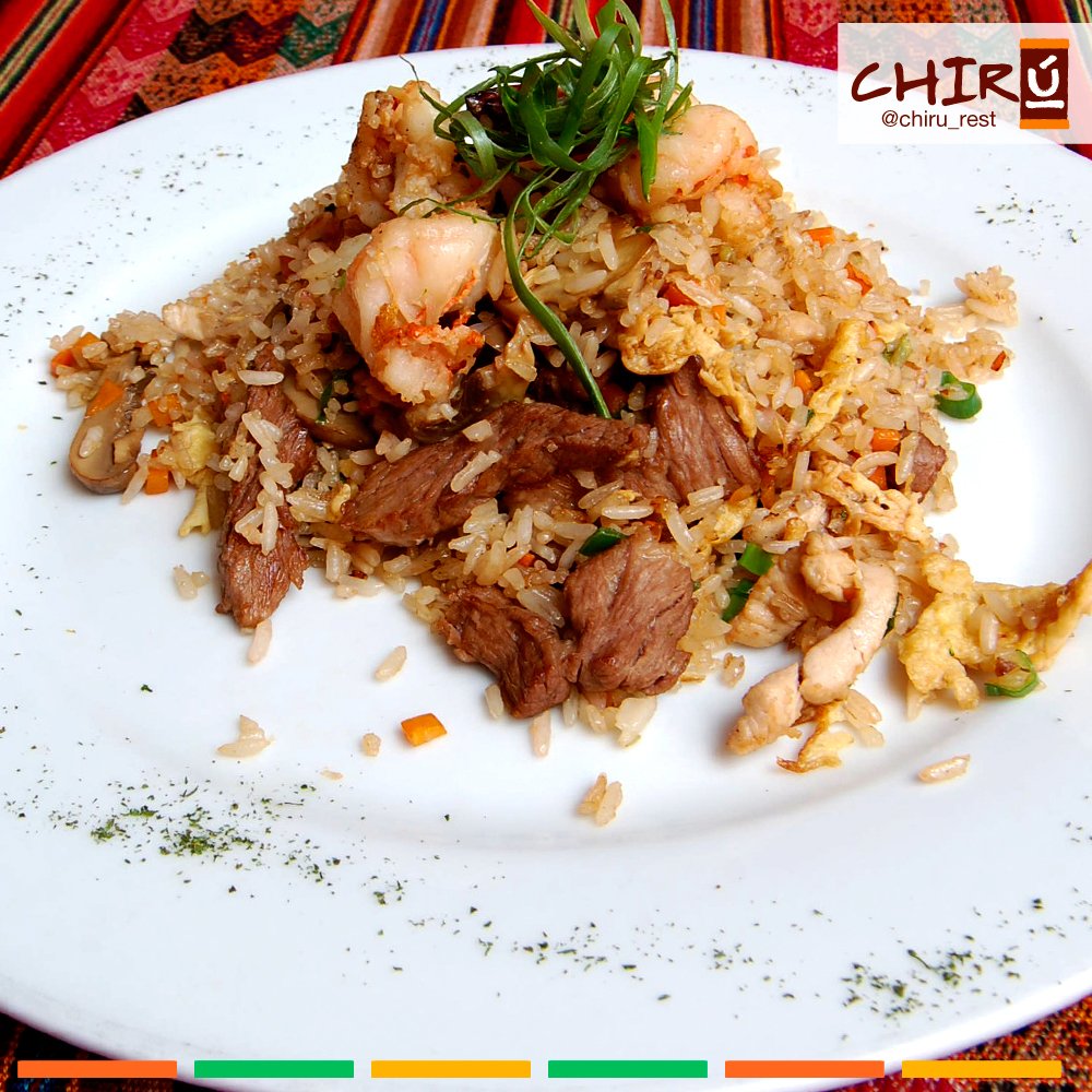 chirurest's tweet photo. Prueba nuestra versión peruana del arroz chino, un delicioso Arroz Chaufa Mixto. ¡Te encantará! #VenAChirú https://t.co/sJwSzoXPXZ