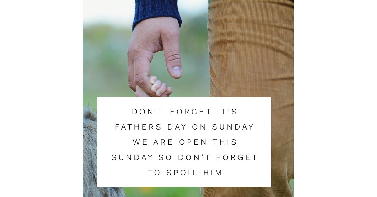 #fathersday2018 #spoilhim #opensunday #stamford #Lincolnshire