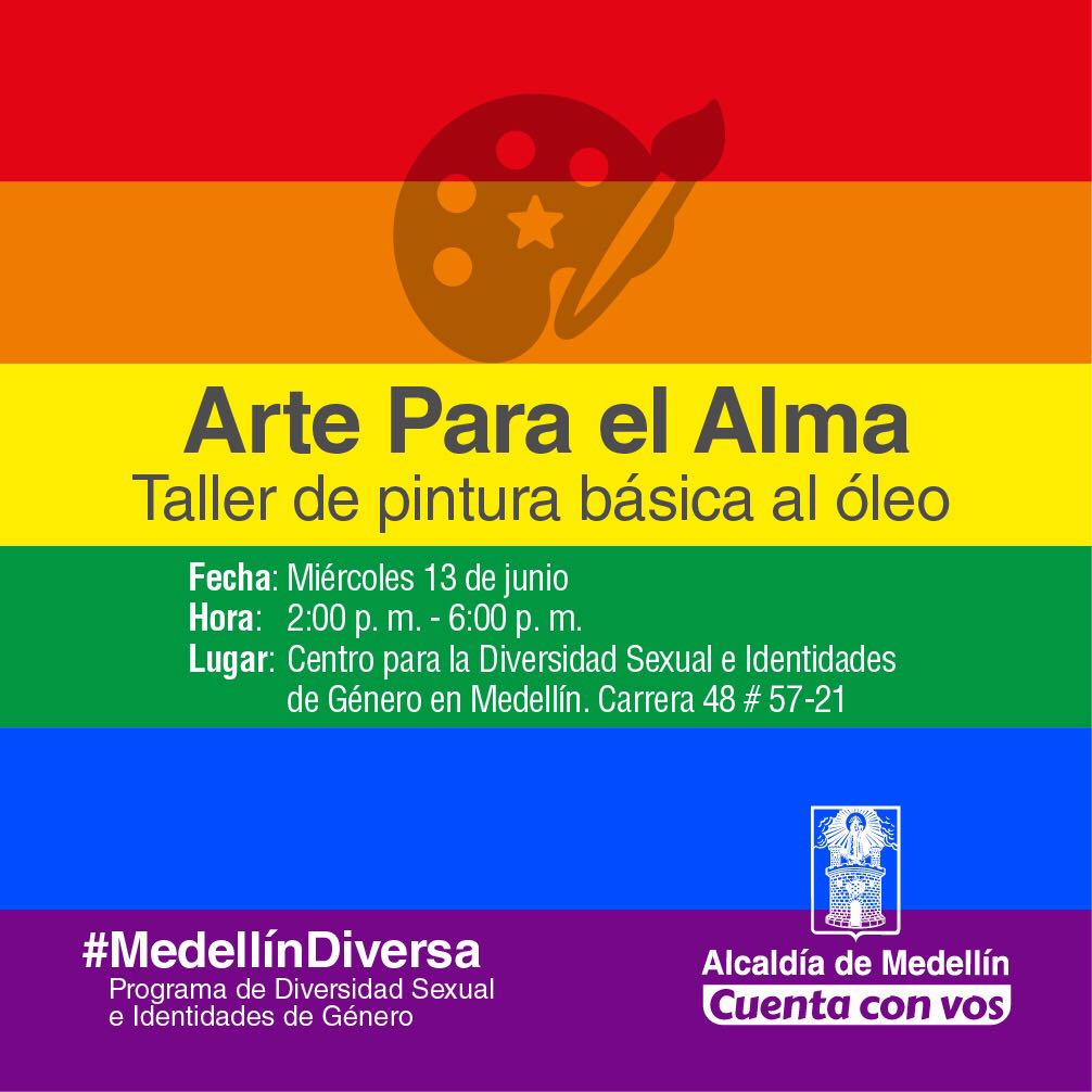 luisbernardov's tweet photo. Por una #MedellínDiversa le apostamos al respeto por el otro. Durante el mes de junio prográmate y participa de las actividades programadas. https://t.co/DbbVDrbciT