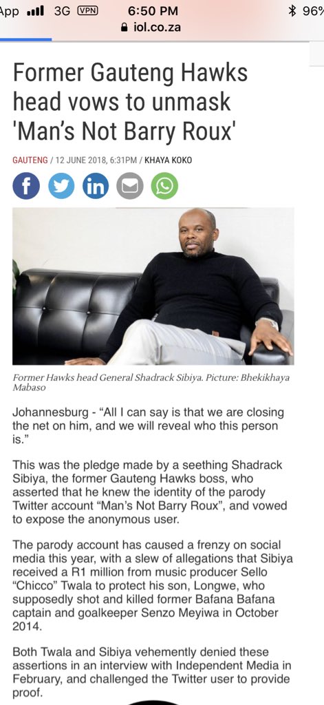 Man’s NOT Barry Roux tweet media