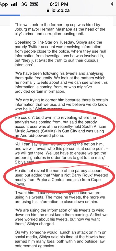 Man’s NOT Barry Roux tweet media