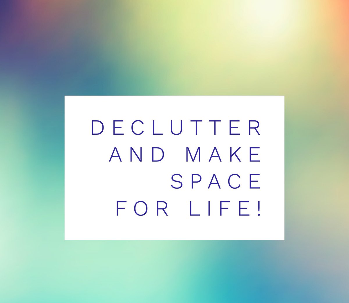cluttertherapy0's tweet photo. Take time to reassess your home. What do you really love? What do you really use? Set the rest free! And set yourself free!
#declutter #lessstuff #morelife #cluttertherapy #LetItGo https://t.co/Vkr20mOS6x