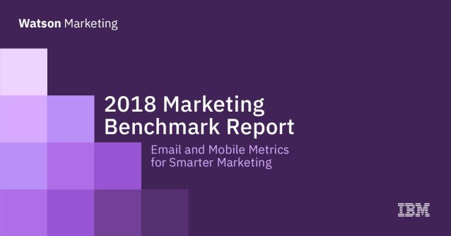 PATNIAARTI's tweet photo. 2018 Digital Marketing Benchmark Report #WatsonMarketing @IBMforMarketing https://t.co/mnc0YxDqrp https://t.co/1dhBPp038q