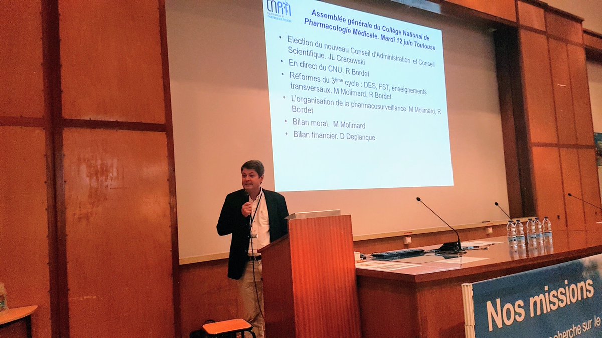 CNPM_fr's tweet photo. Réunion du CNPM au congrès SFPT Toulouse. Clôture de la présidence de @MathieuMolimard https://t.co/6BwP4cT7Tw
