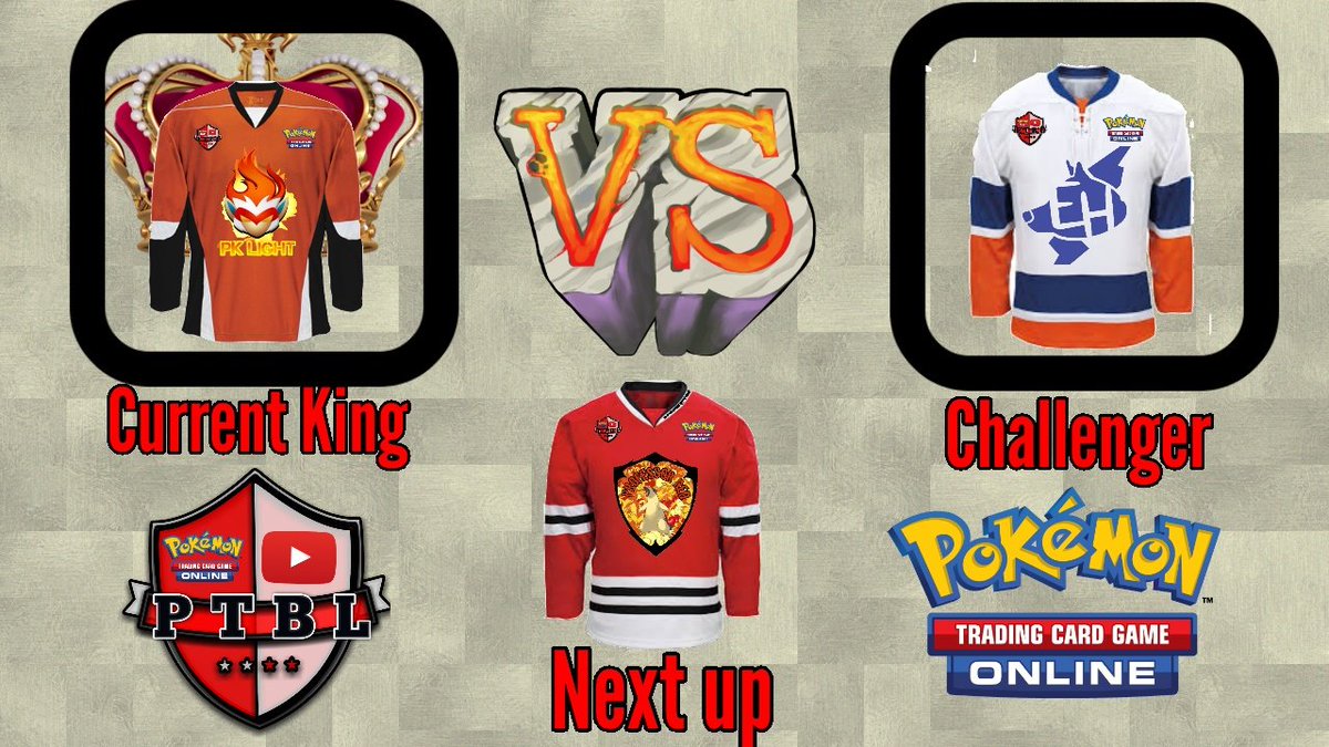 ThePTBL's tweet photo. There's a new king in town! @poke_light took down @DapperDraBy with a beast of a deck! It's up to @ElectricHusky23 to block a 2 point win! https://t.co/VT4QvTFHl1